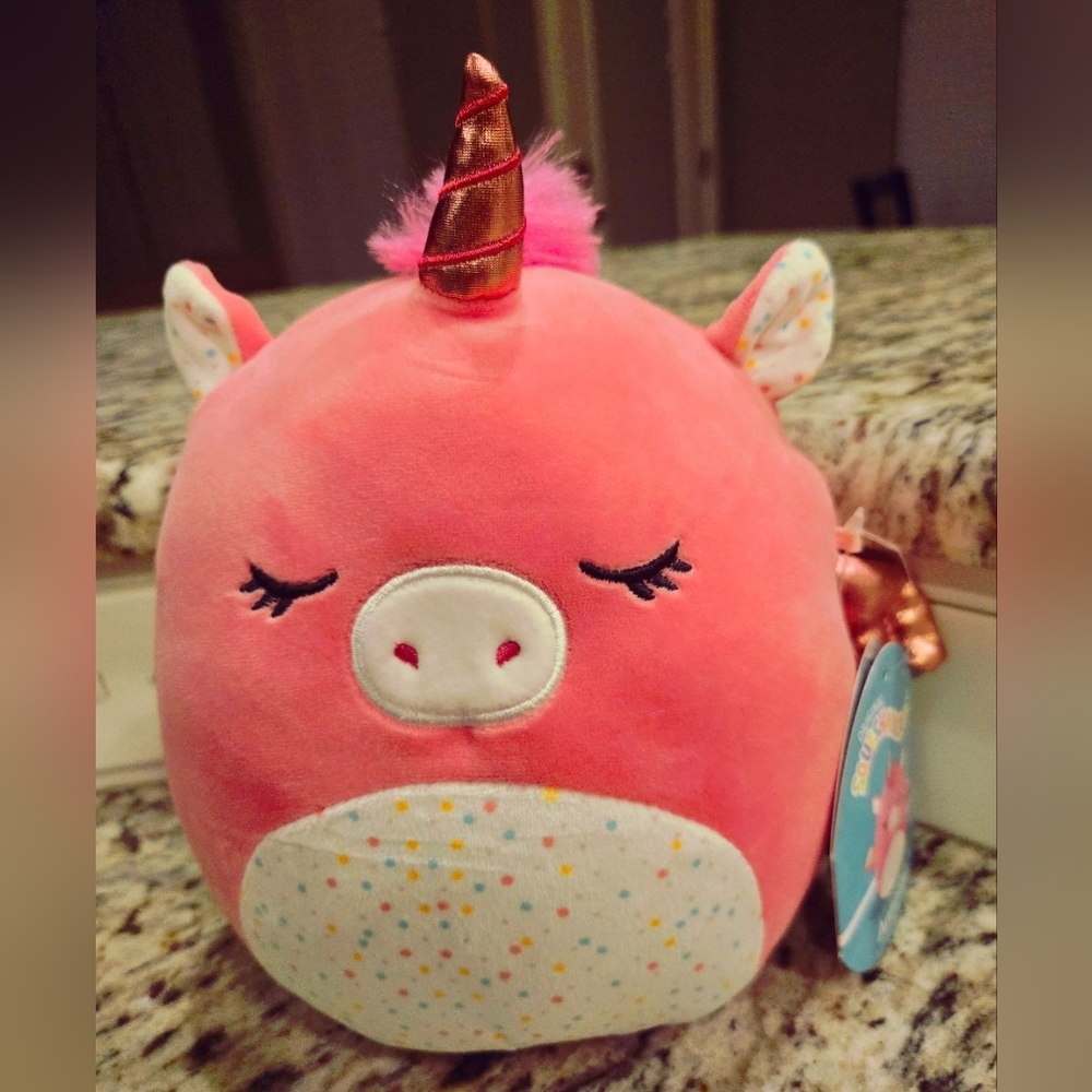 New! Squishmallows 7" Annalise the Unicorn